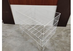 Корзина розкладна 90х60х80см (біла)